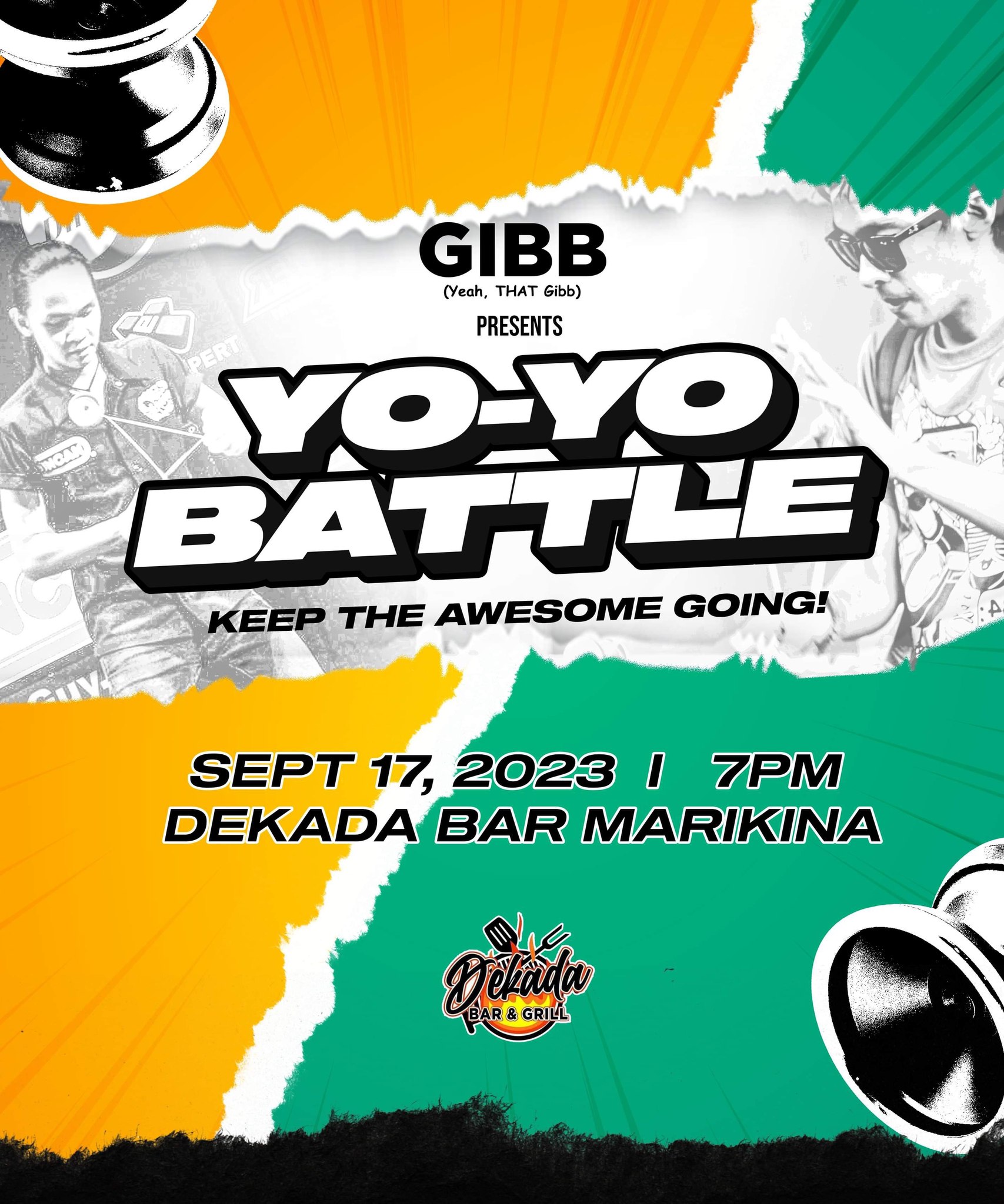 Gibb presents Yo-Yo battle: Keep the awesome going!